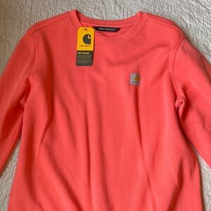Carhartt Vibrant Coral Crewneck